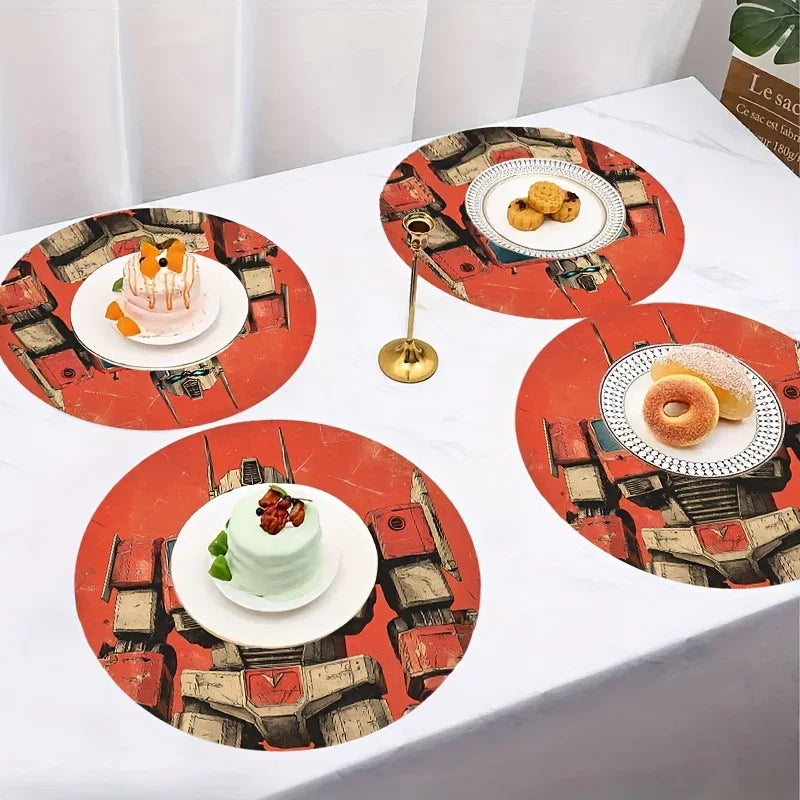 4 Transformers Placemats - Prime