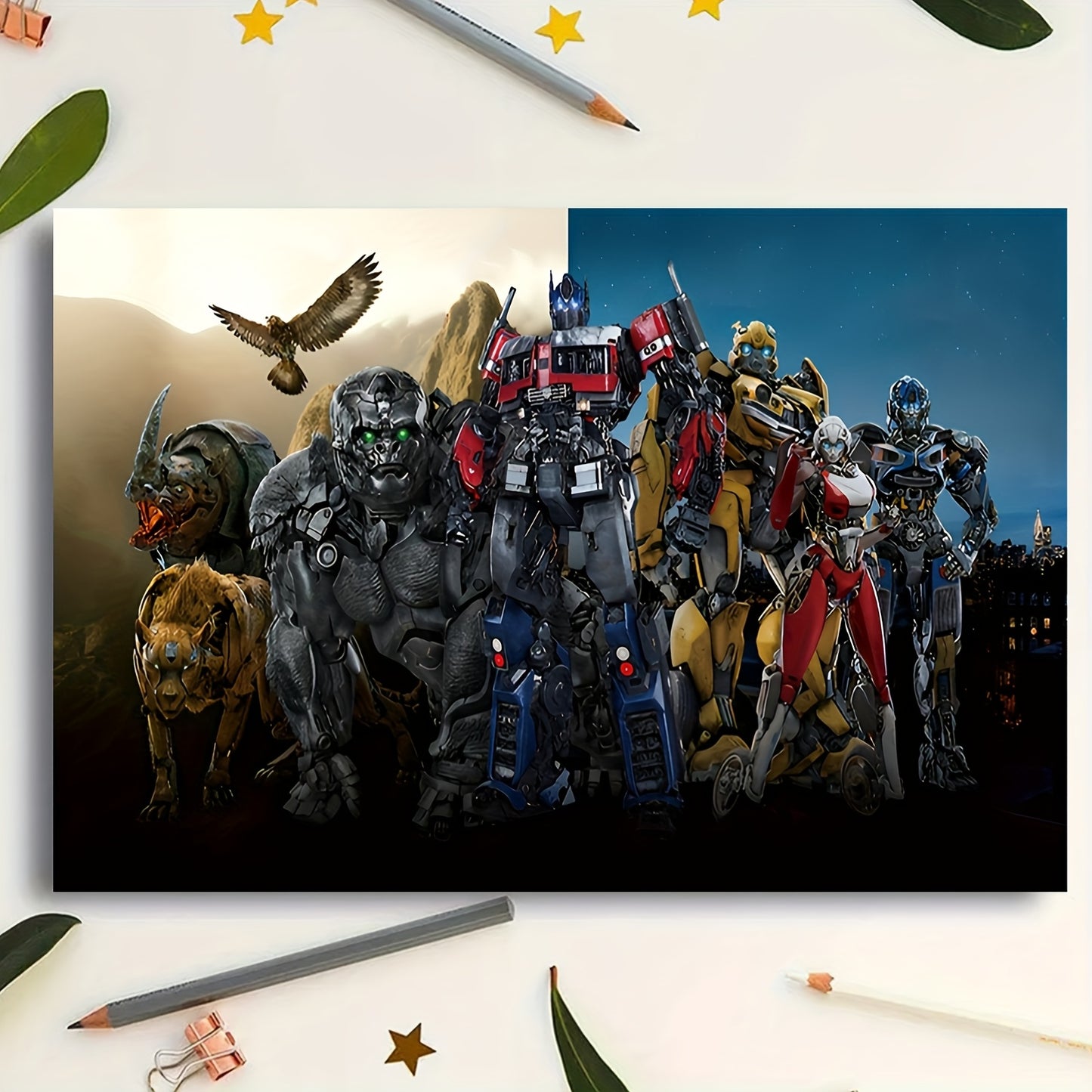 Póster Transformers - Equipo Transformers