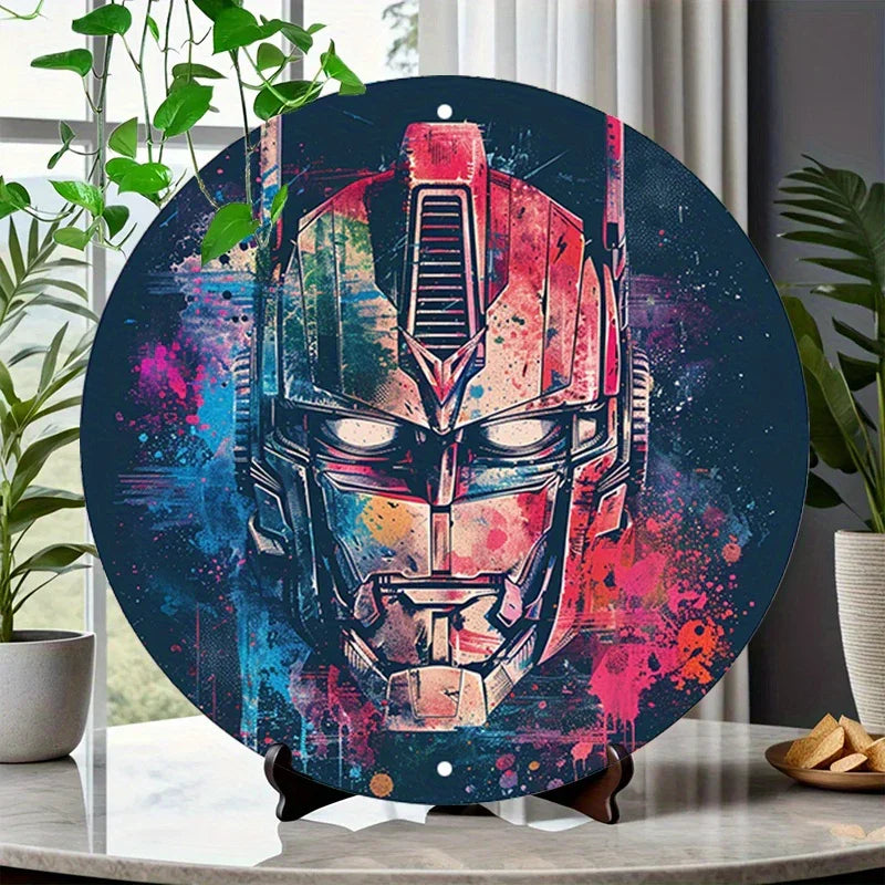 Disco decorativo 2D de Transformers - Megatron