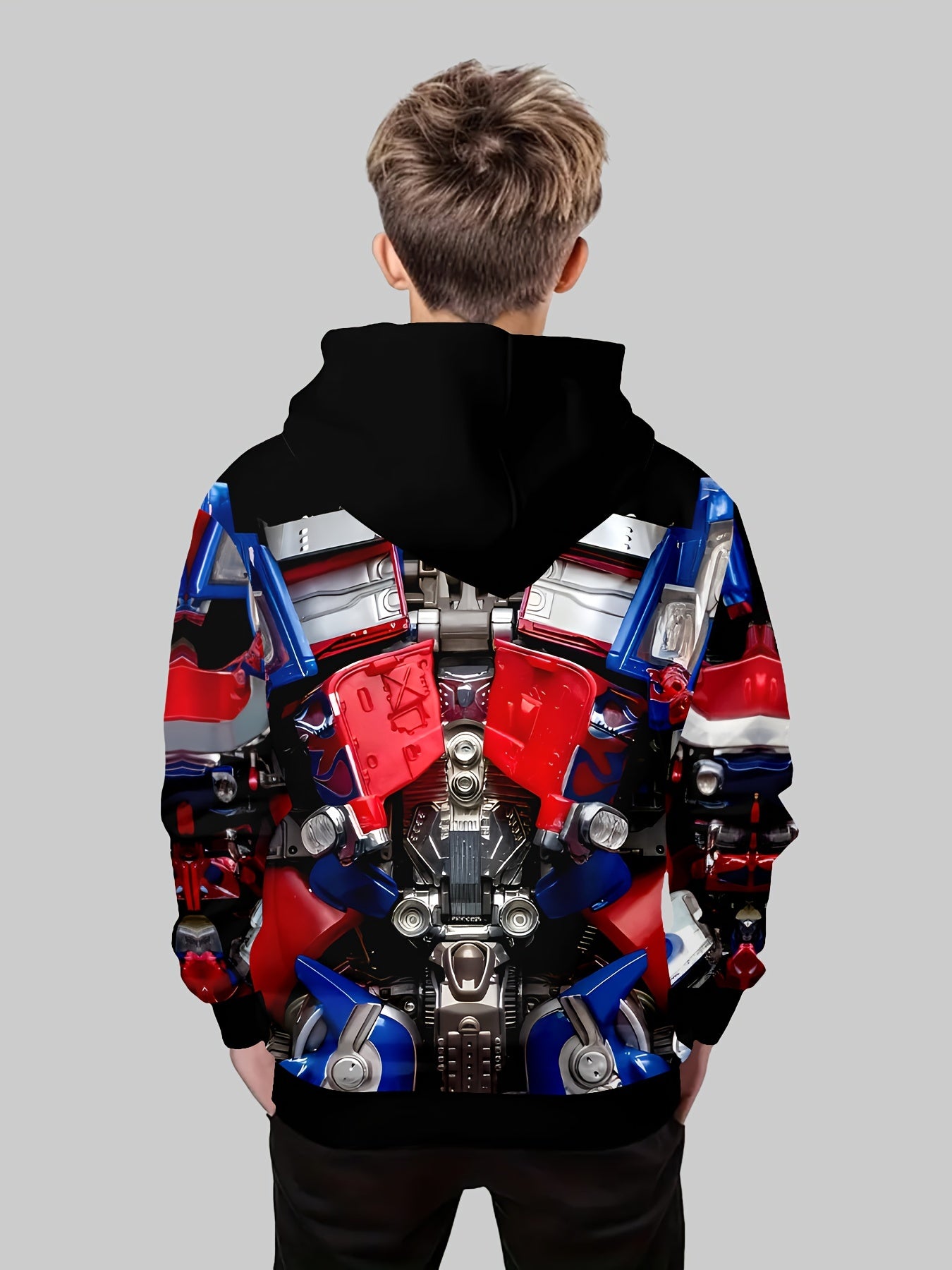 Suéter infantil Transformers - Edición Optimus Prime