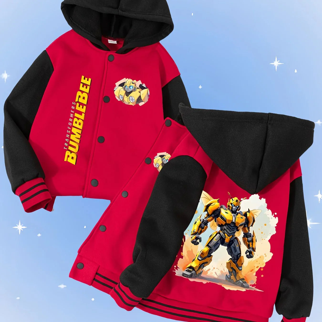 Transformers Bumblebee Jacket - Black & Red