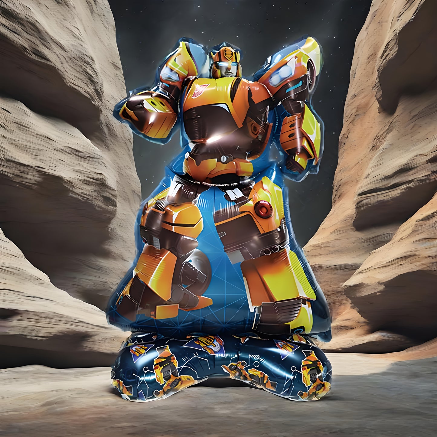 Ballon Transformers - Bumblebee Classique