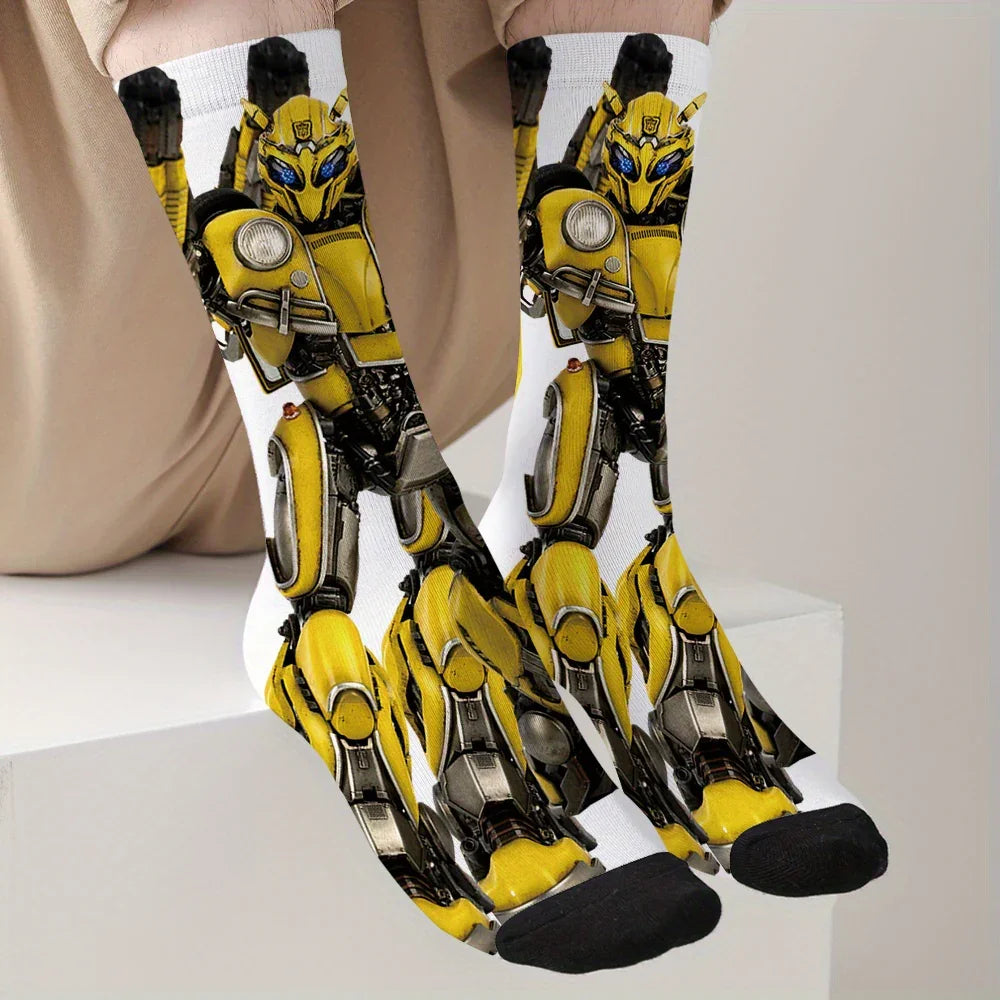 Pair of Transformers socks - Bumblebee