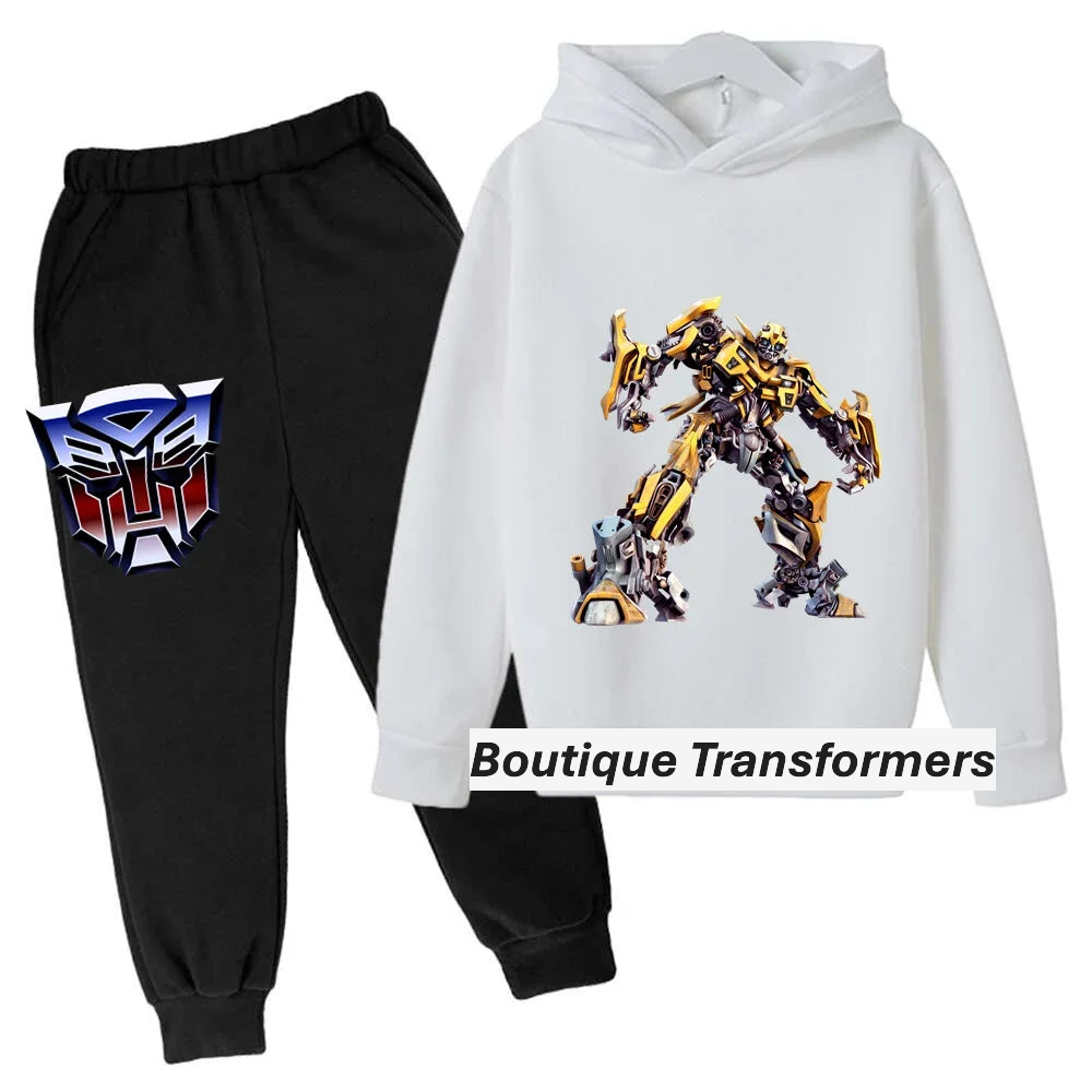 Transformers Black/White Kids Set - Bumblebee