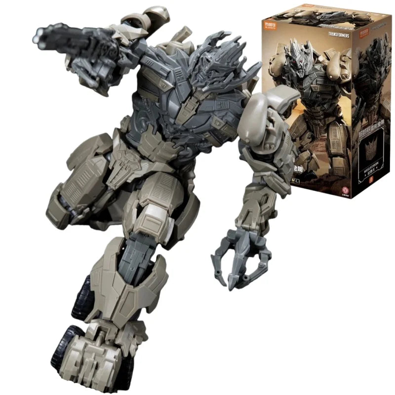 Figurine Transformers Megatron Blitzwing Seigneur Décepticon — Brick Gris Canon Massif Articulé