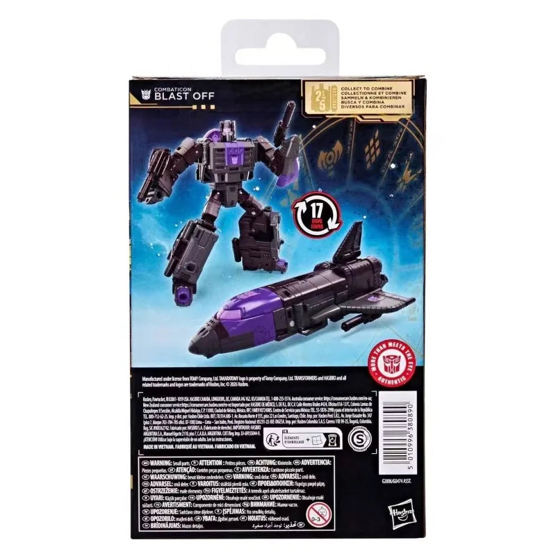 Figurine Transformers Blast Off Age of the Primes — Navette Hasbro Édition Officielle