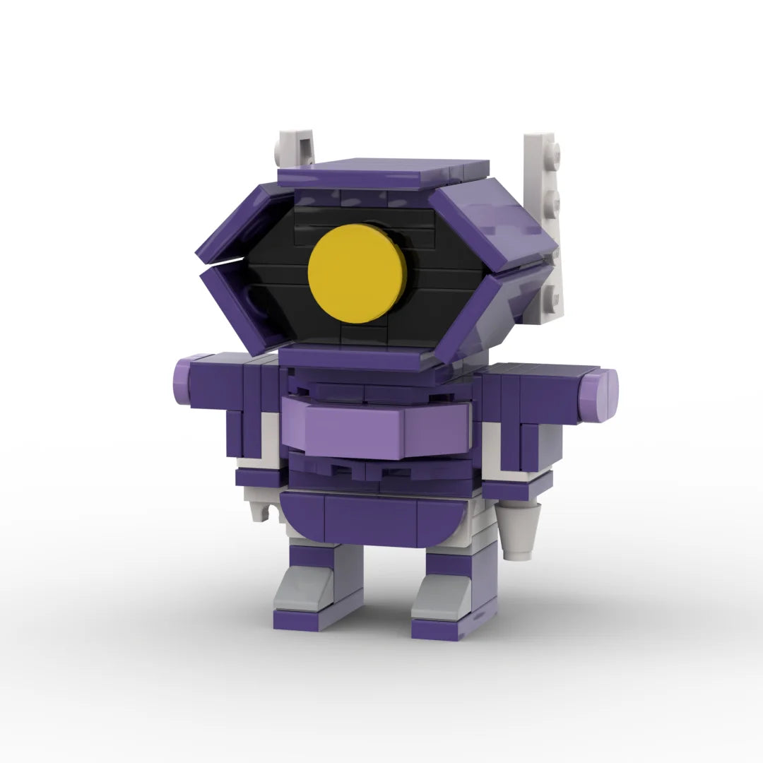 Figurine Transformers Shockwave Édition One — Buste Brick Violet Œil Unique