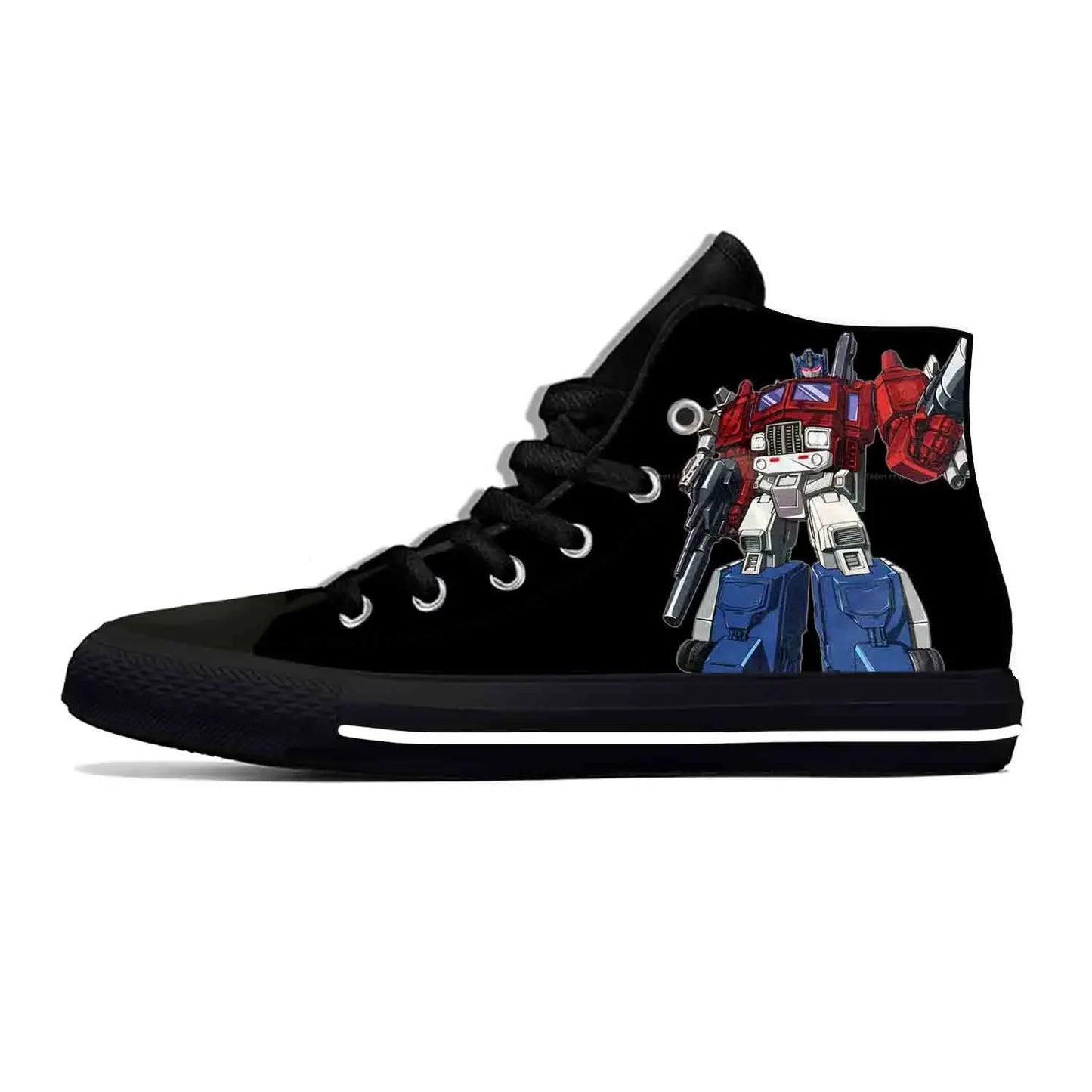 Transformers Black High Top Sneakers - Style