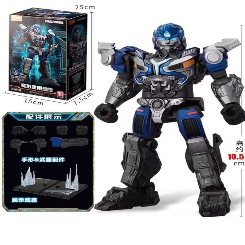 Figurine Transformers Mirage Blokees — Robot Bleu et Blanc Espion Autobot