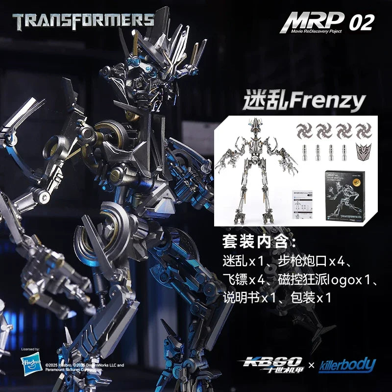 Figurine Transformers Frenzy — Killerbody Modèle MRP-02 Articulé