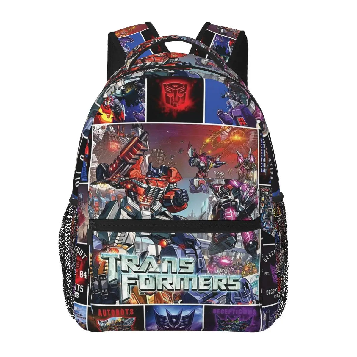 Mochila Transformers - Edición de dibujos animados