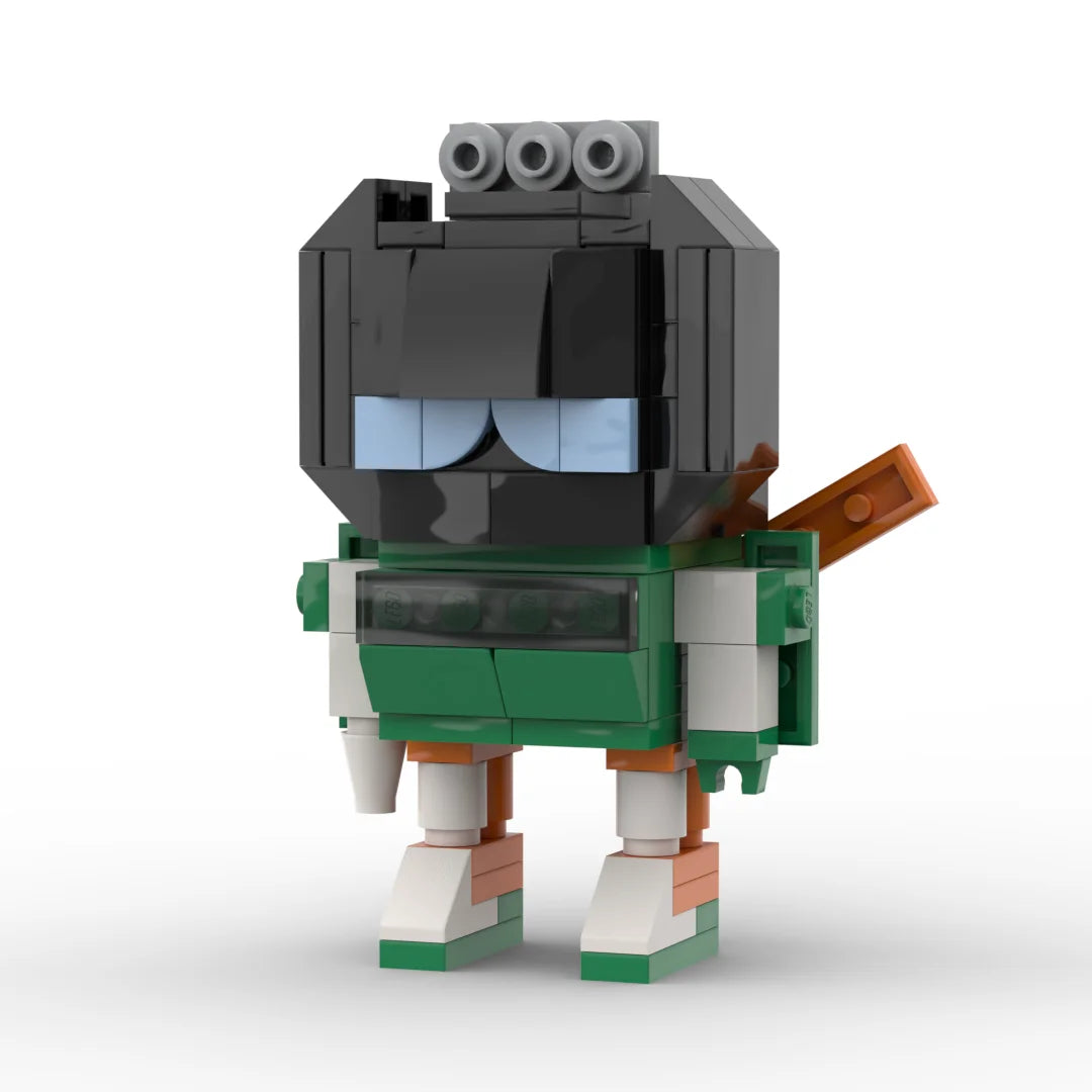 Figurine Transformers Hoist — Dépanneuse Brick Vert et Gris Autobot