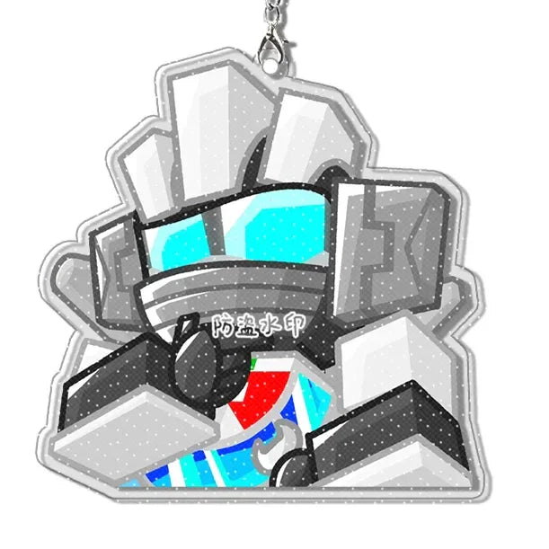 Porte-clé Transformers - Mini Gris foncé