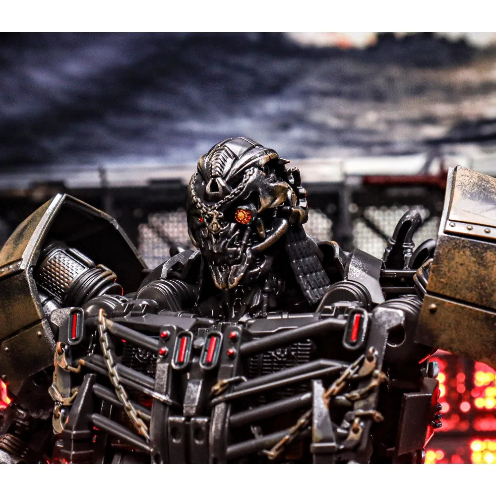 Transformers Scourge Large Scale 25cm Figure — Luminous Alloy Aged Version