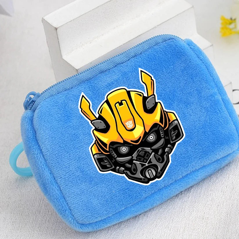 Transformers Coin Purse - Blue Bumblebee Face