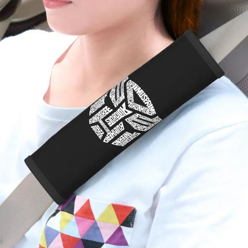 Ceinture Transformers - Autobots Contour Blanc Gravé