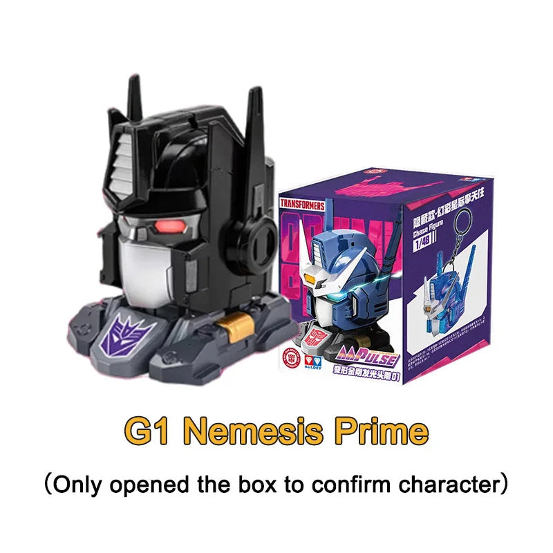 Pendentif Transformers Nemesis Prime G1 — Breloque Sombre Édition Miroir