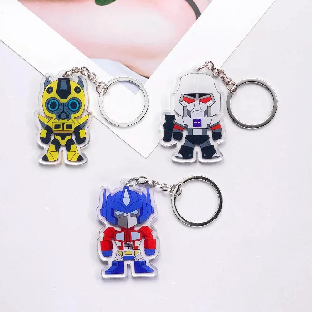 Llavero de Transformers - Trío Futurista