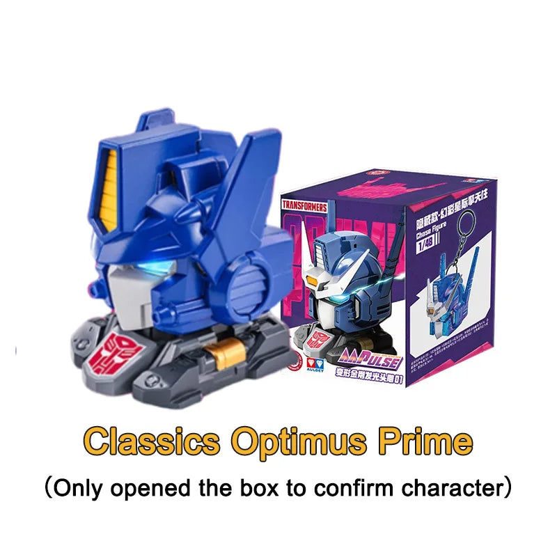 Pendentif Transformers Optimus Prime Classics — Breloque Tête Vintage