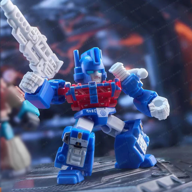 Figurine Transformers Ultra Magnus Blokees Explosion — Épée Dégainée Fumée de Combat