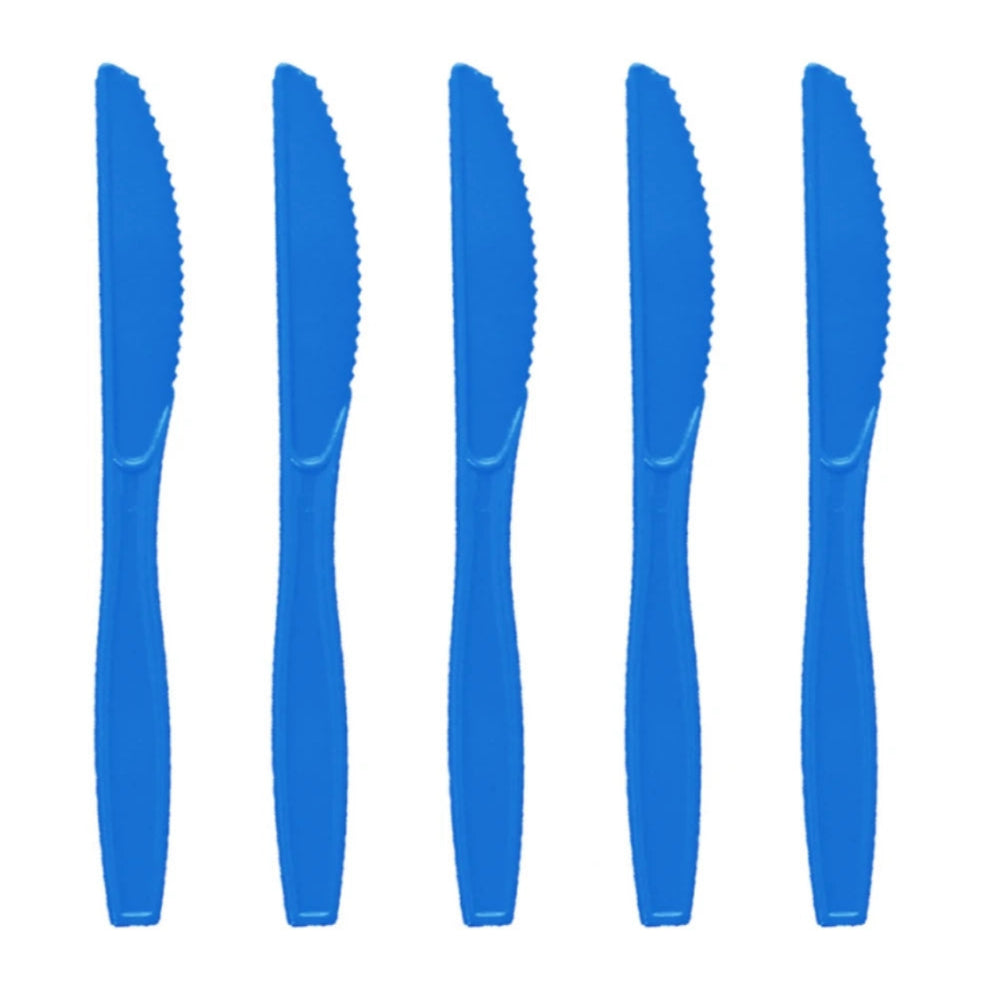 Cuchillos desechables - Azul