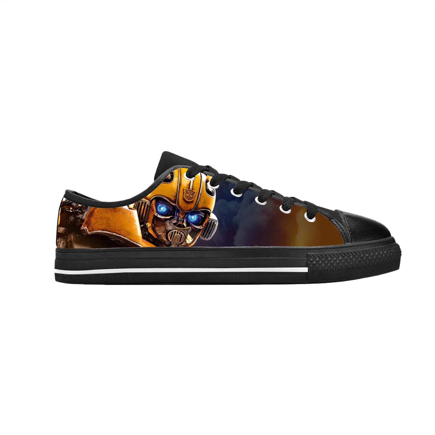 Unisex Adult Low Top Shoes - Bumblebee Eye