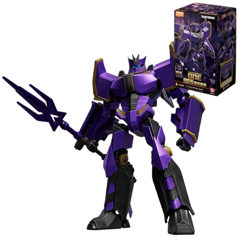 Figurine Transformers Megatronus Prime Blitzwing — Brick Doré et Noir Seigneur Déchu