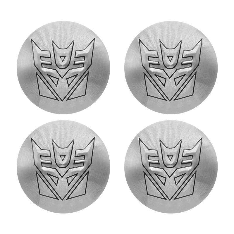 4 Wheel Emblems 56mm - Decepticons