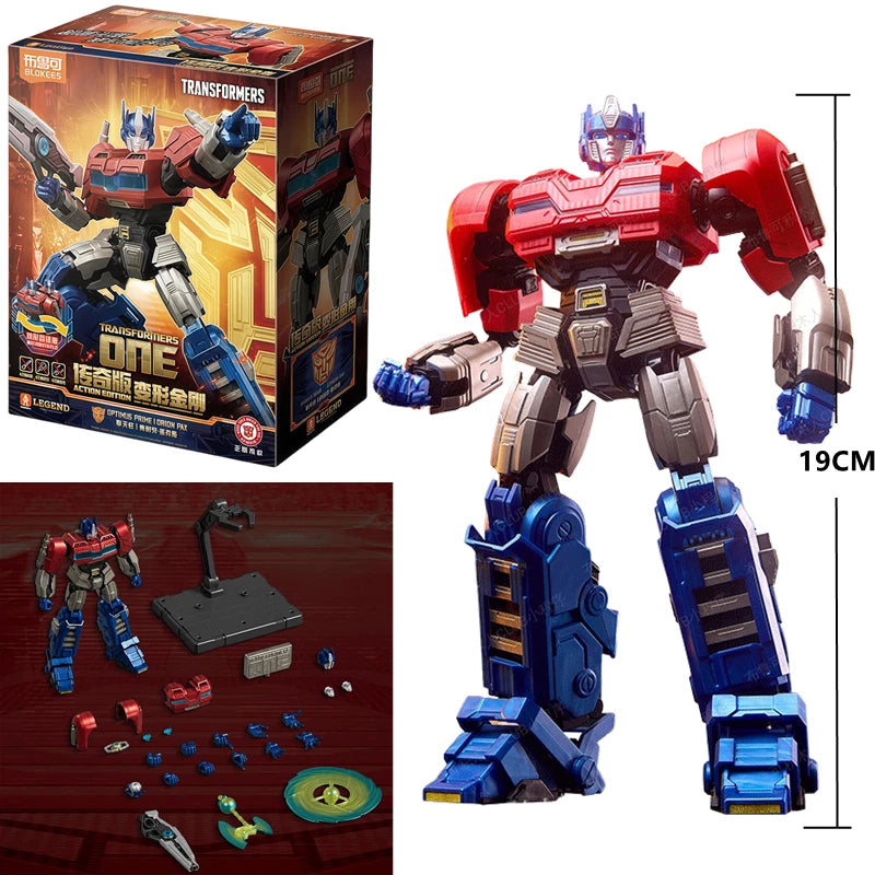 Figurine Transformers Optimus Prime 19cm — Édition Orion Pax Transformers One