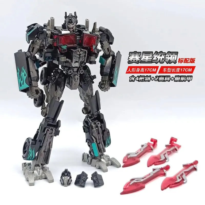 Figurine Transformers Nemesis Prime — Réplique TW1022 Griffes et Masques Inclus