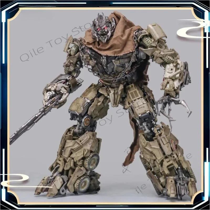 Figurine Transformers Megatron Camouflage Désert — Mode Tank DP01V Format Oversize