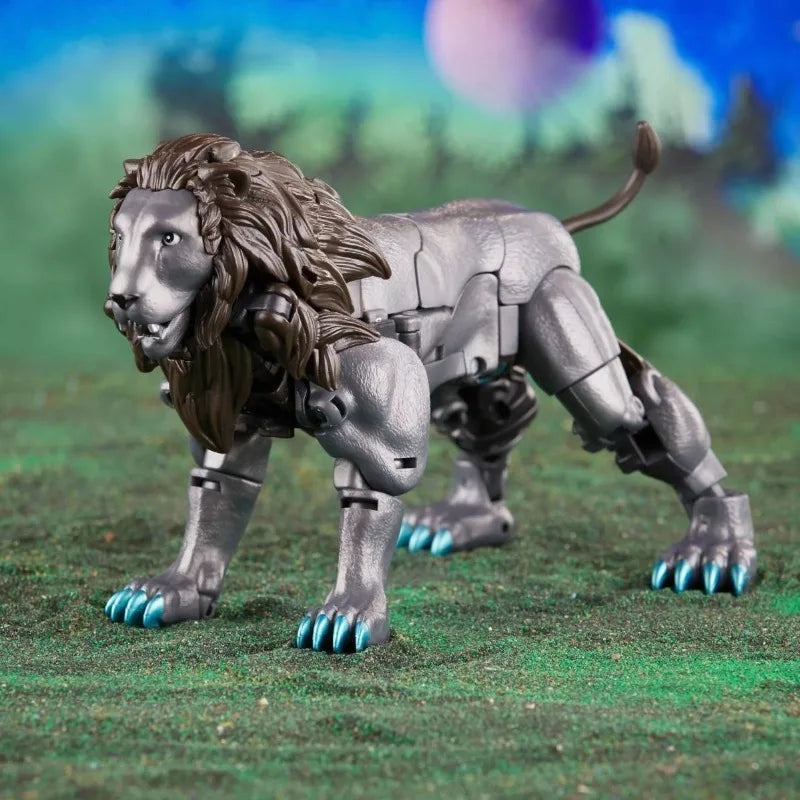 Figurine Transformers Leo Prime Nemesis Voyager — Édition Hasbro Maximal Rugissant