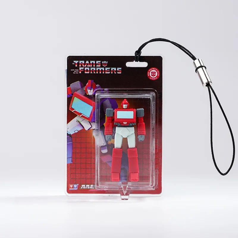 Pendentif Transformers Ironhide — Breloque Tête Rouge Suspendue