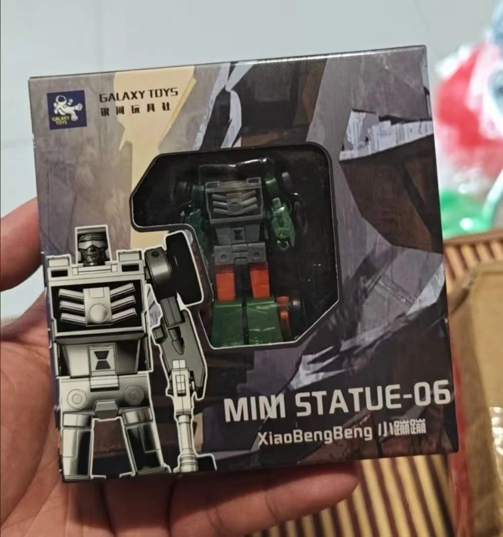 Mini Figurine Transformers G1 Vert Militaire — Statue Surprise Édition Camouflage