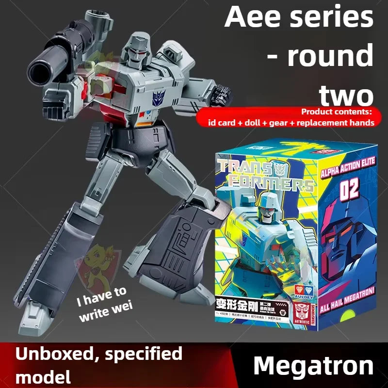 Figurine Transformers Megatron G1 Pose Statique Studio — Alpha Action Elite