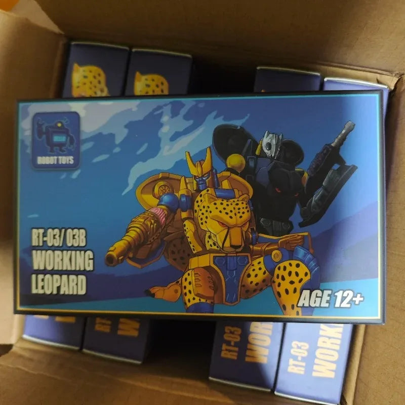 Figurine Transformers Léopard Mécanique — Robot Toys Working Leopard RT-03