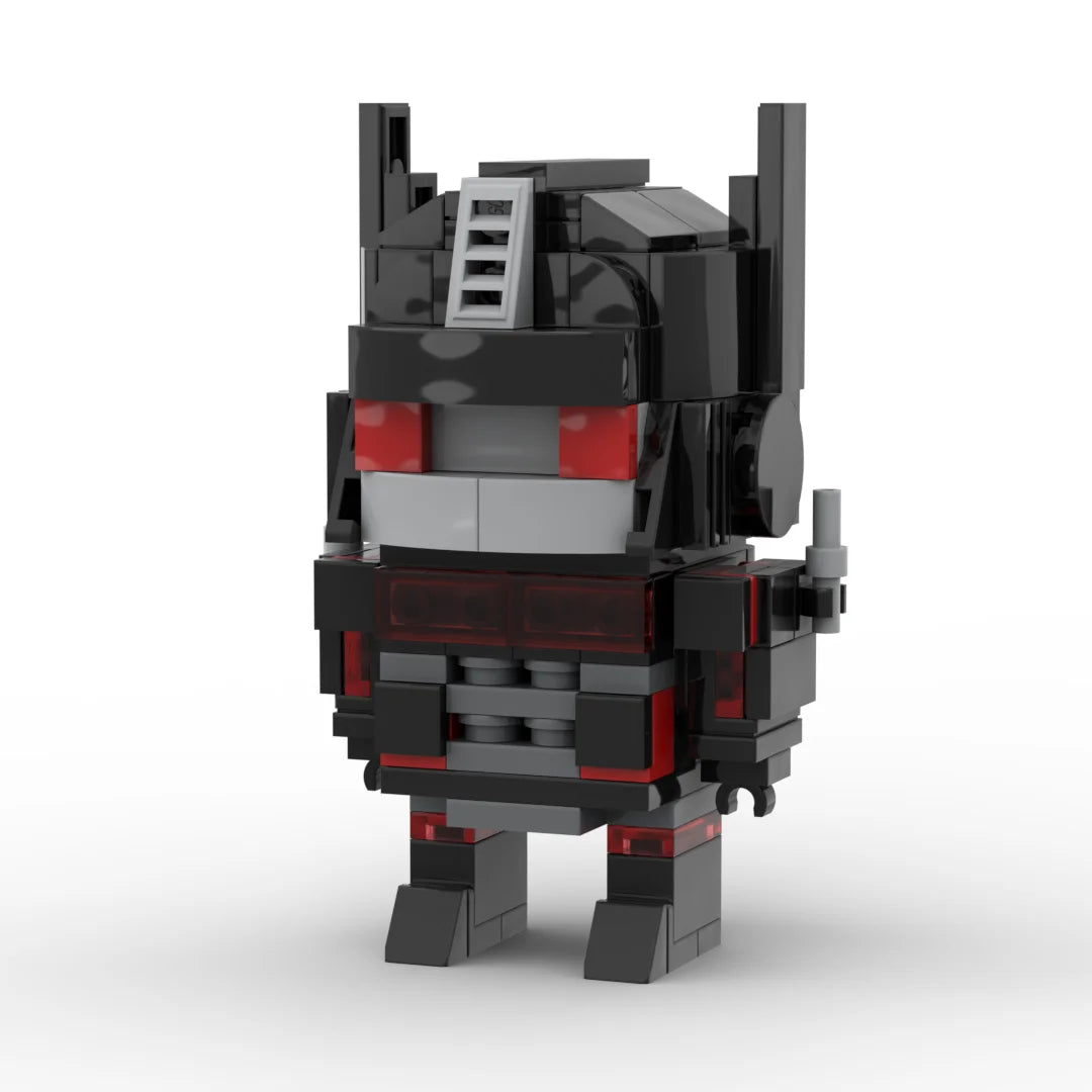Figurine Transformers StrikerNoir Version IDW — Brick Anthracite Opérations Spéciales