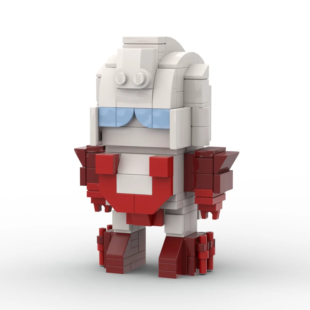 Figurine Transformers Scattershot Chibi — Brick Blanc et Rouge Ailes Technobot