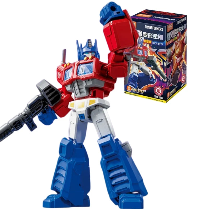 Figurine Transformers Optimus Prime Position Combat — Fusil Long Pose Debout