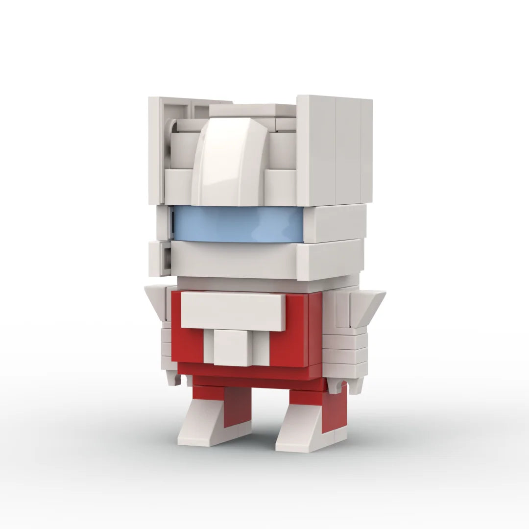 Figurine Transformers Strafe — Brick Blanc et Rouge Jet Technobot