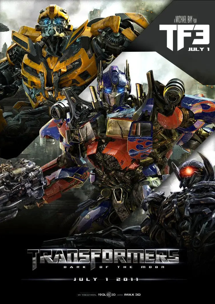 Poster Transformers "Dark of the Moon" - Autobots