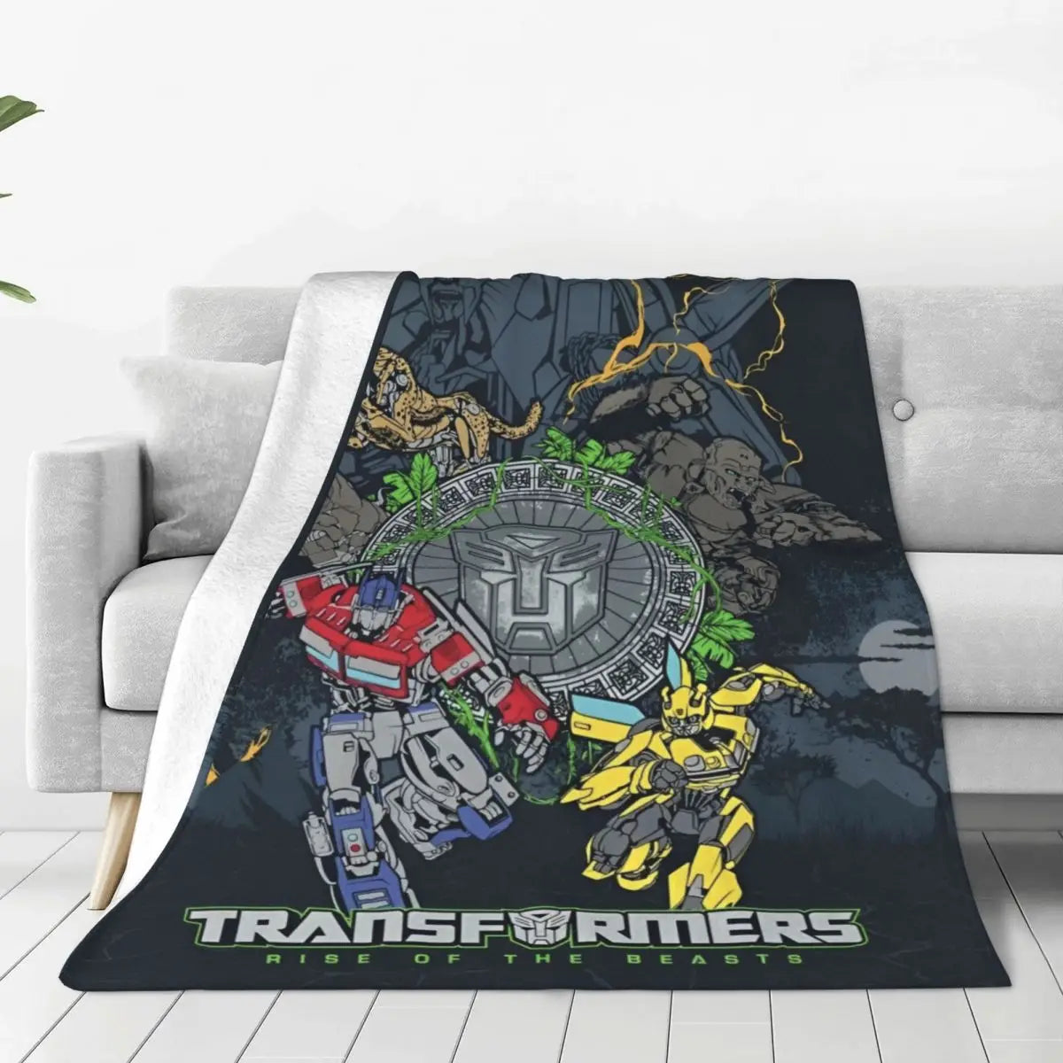 Manta de Transformers - "El ascenso de los ritmos"
