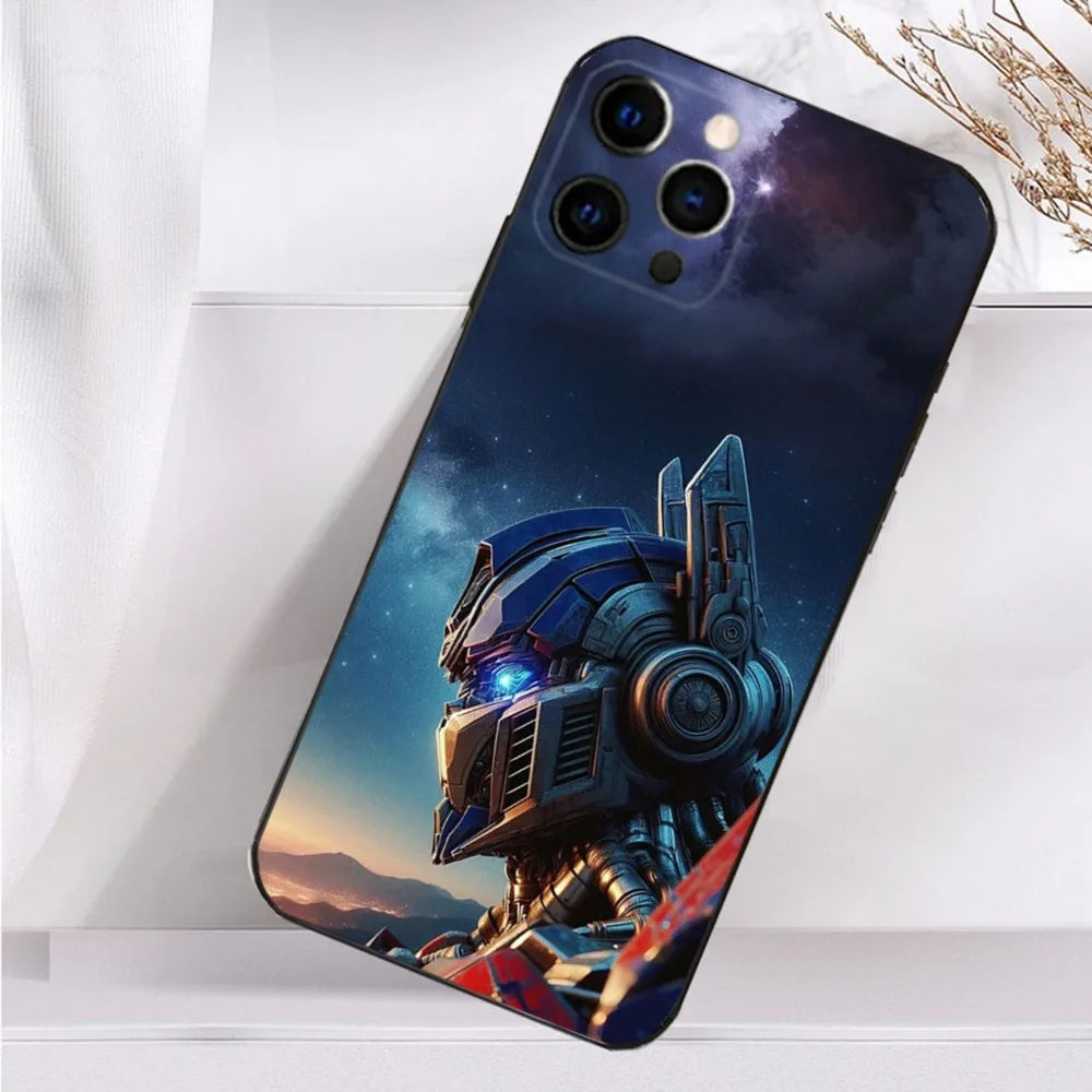 Estuche Transformers - Optimus Prime Cara Azul