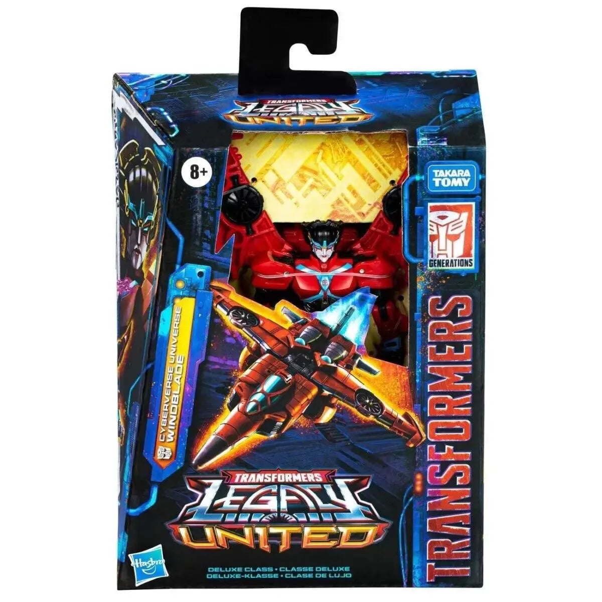 Figurine Transformers Windblade Legacy Evolution — Leader Armada Universe Hasbro Officiel