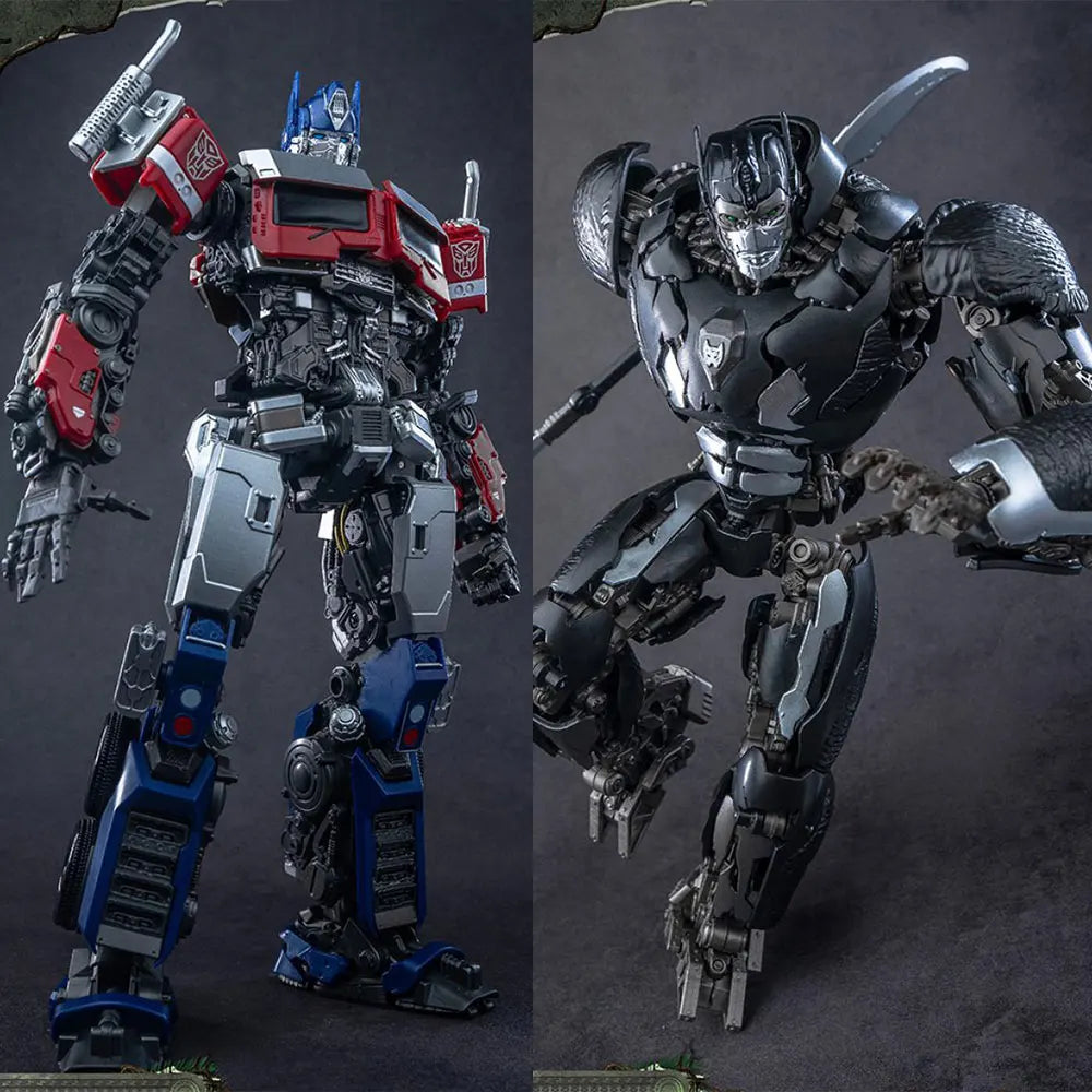 Duo Figurines Transformers Optimus Prime & Nemesis Prime — Confrontation AMK