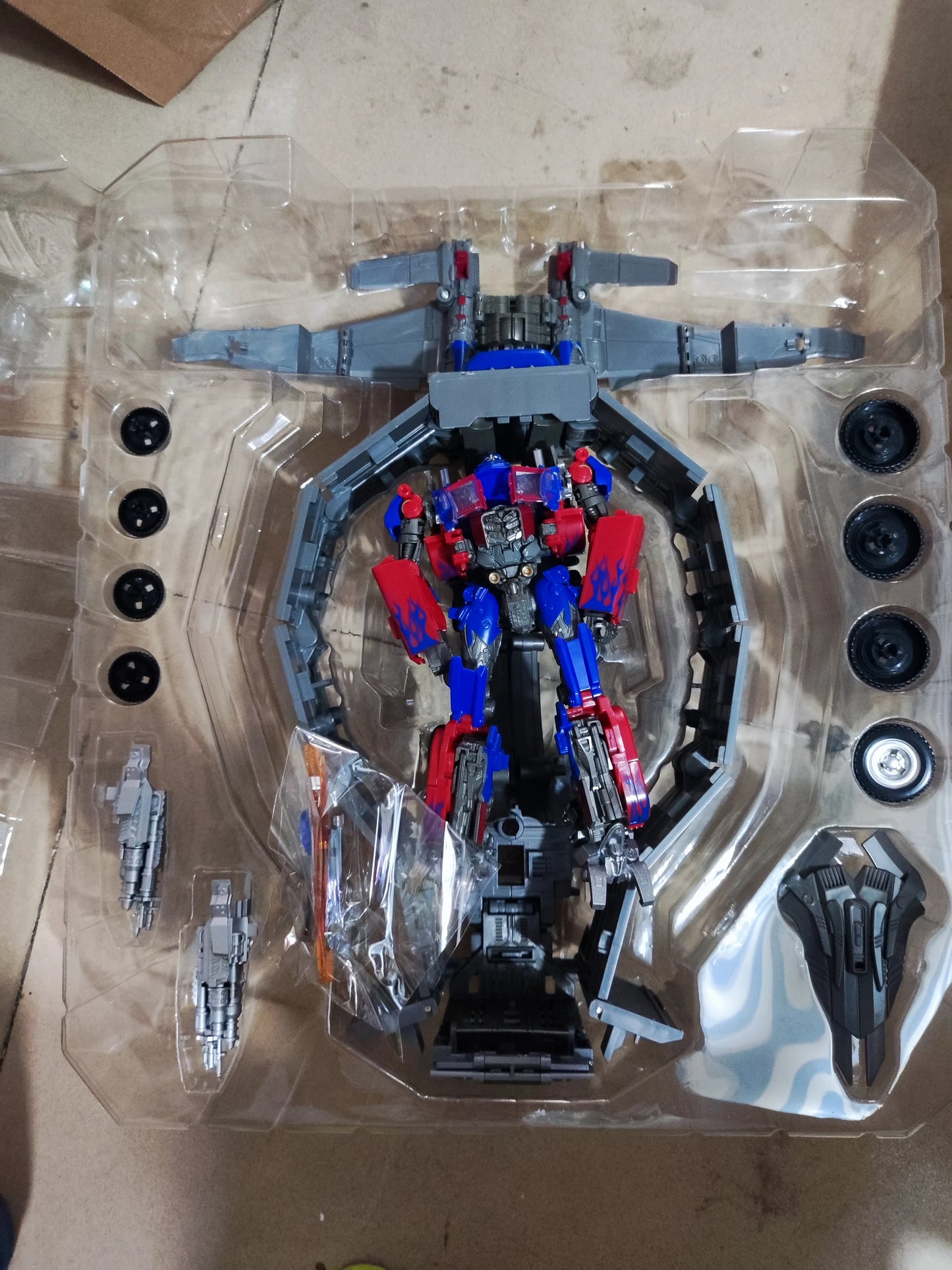 Accessoire Transformers Remorque TW1122 — Arche Chromée Compatible TW1022