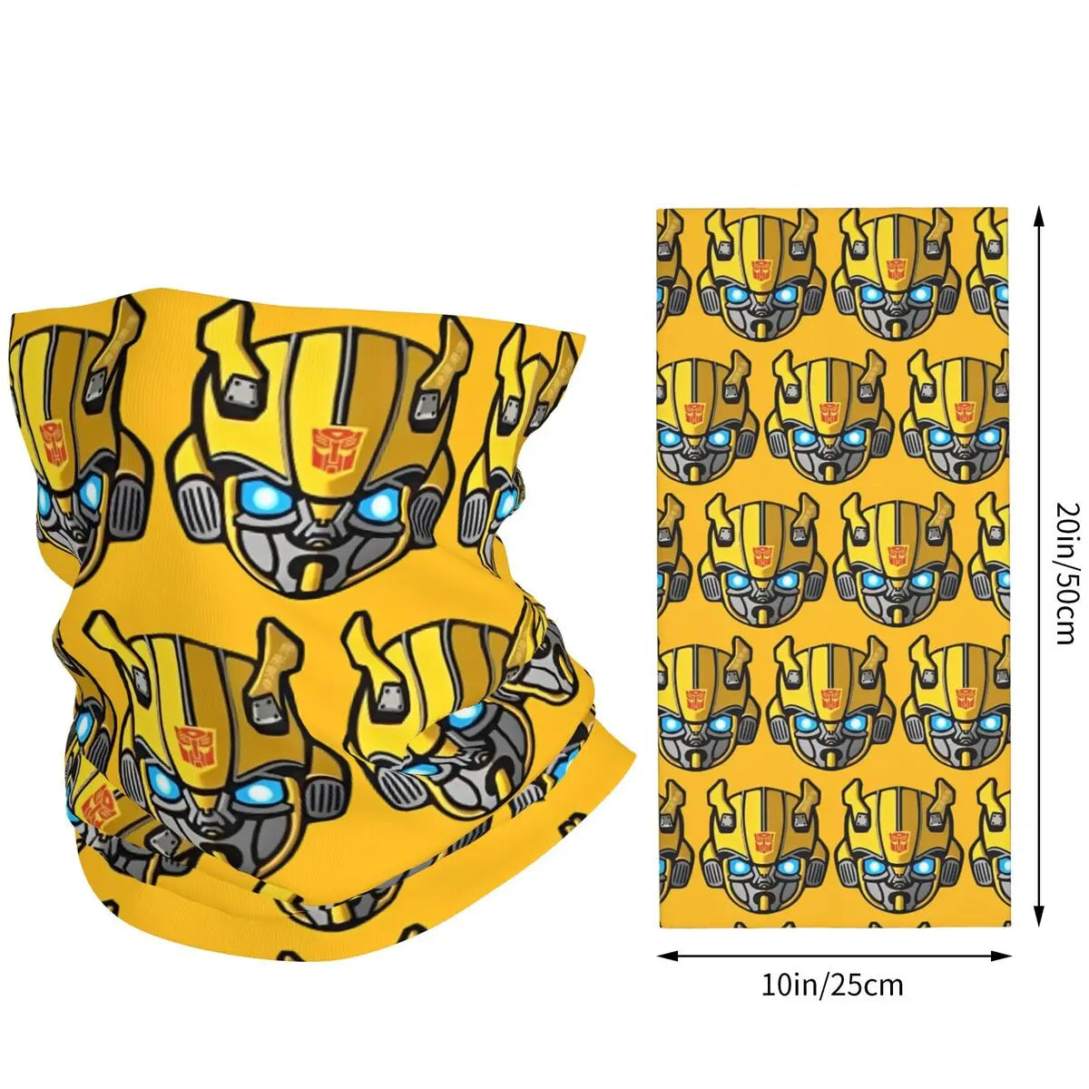Cache-cou / Tour de cou Transformers - Bumblebee