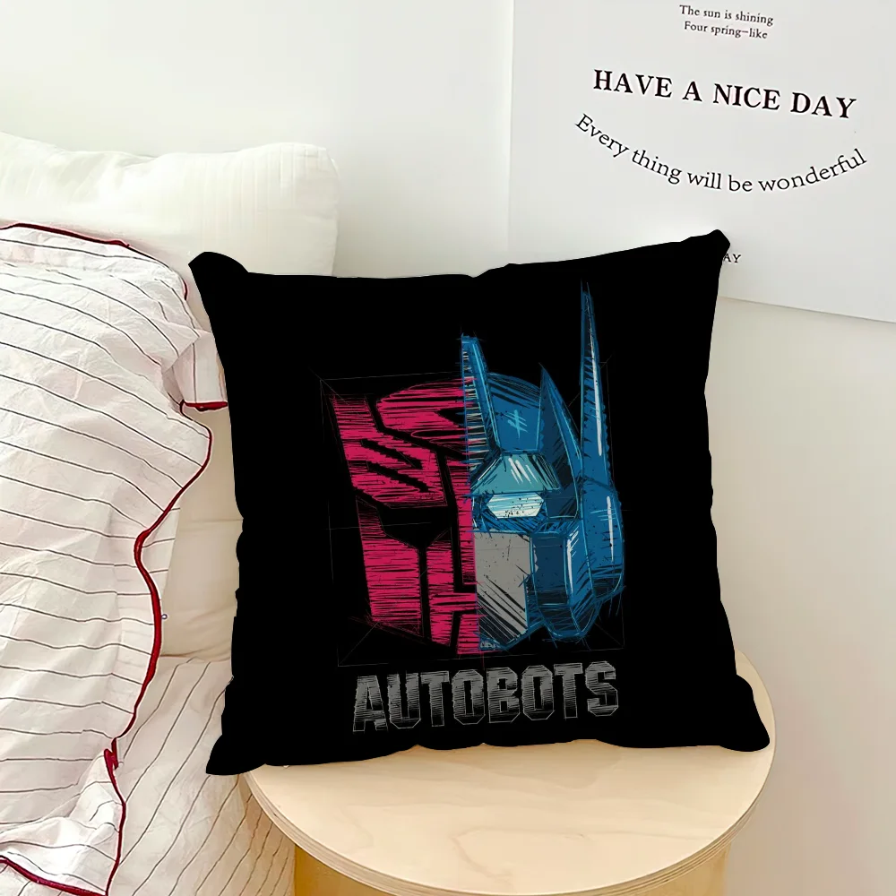 Funda de almohada de Transformers - Logotipo Mixto
