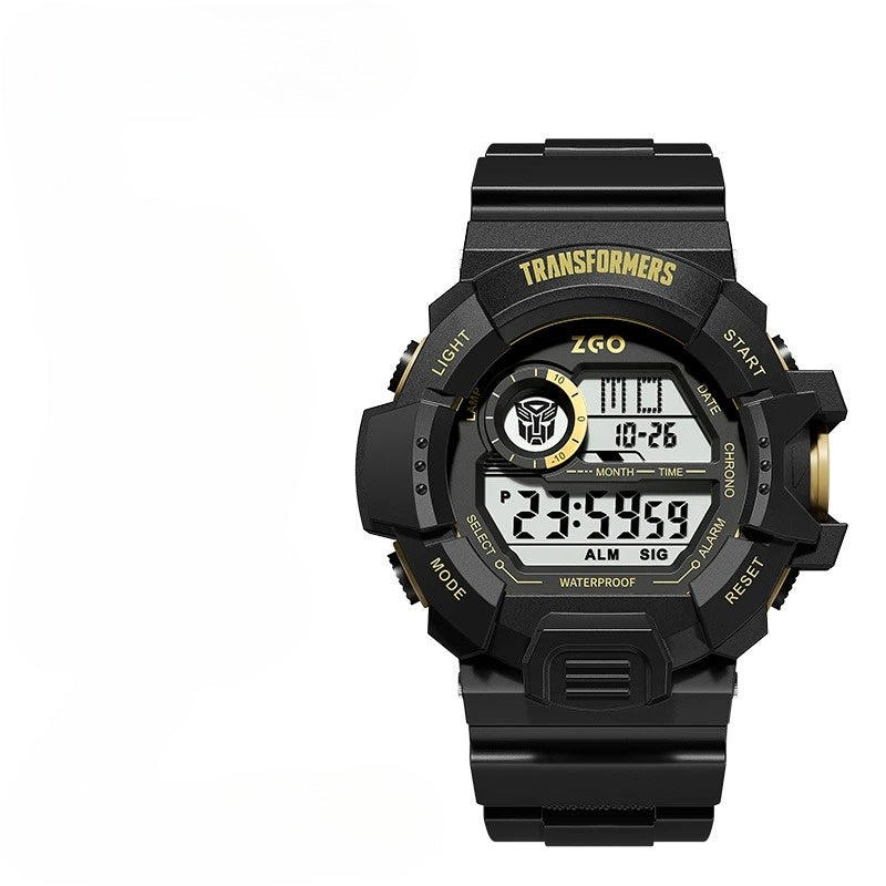Montre Transformers - Noir/Jaune - G