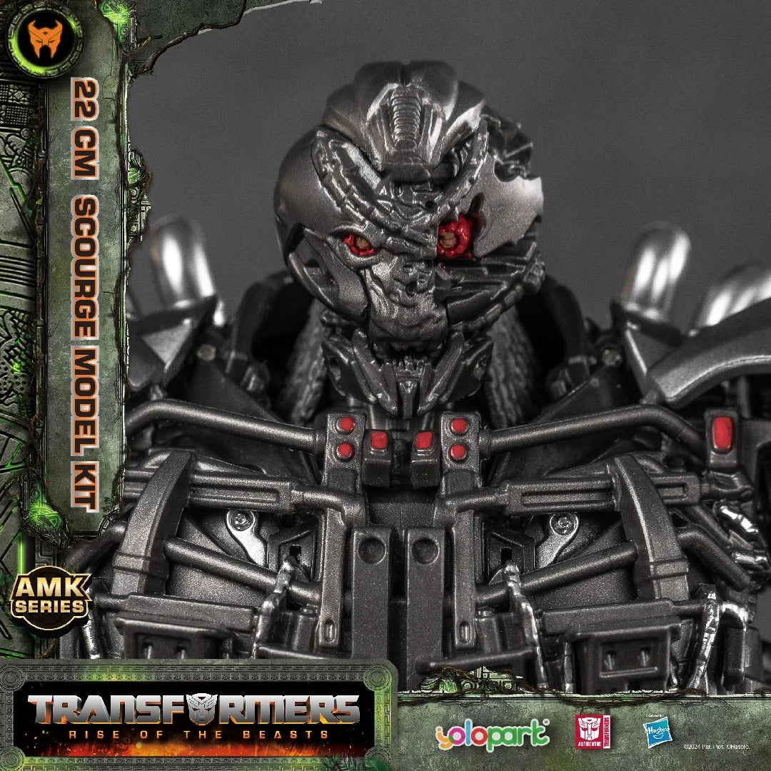Transformers Scourge 22cm Figure — Detailed AMK Rise of the Beasts Model Kit